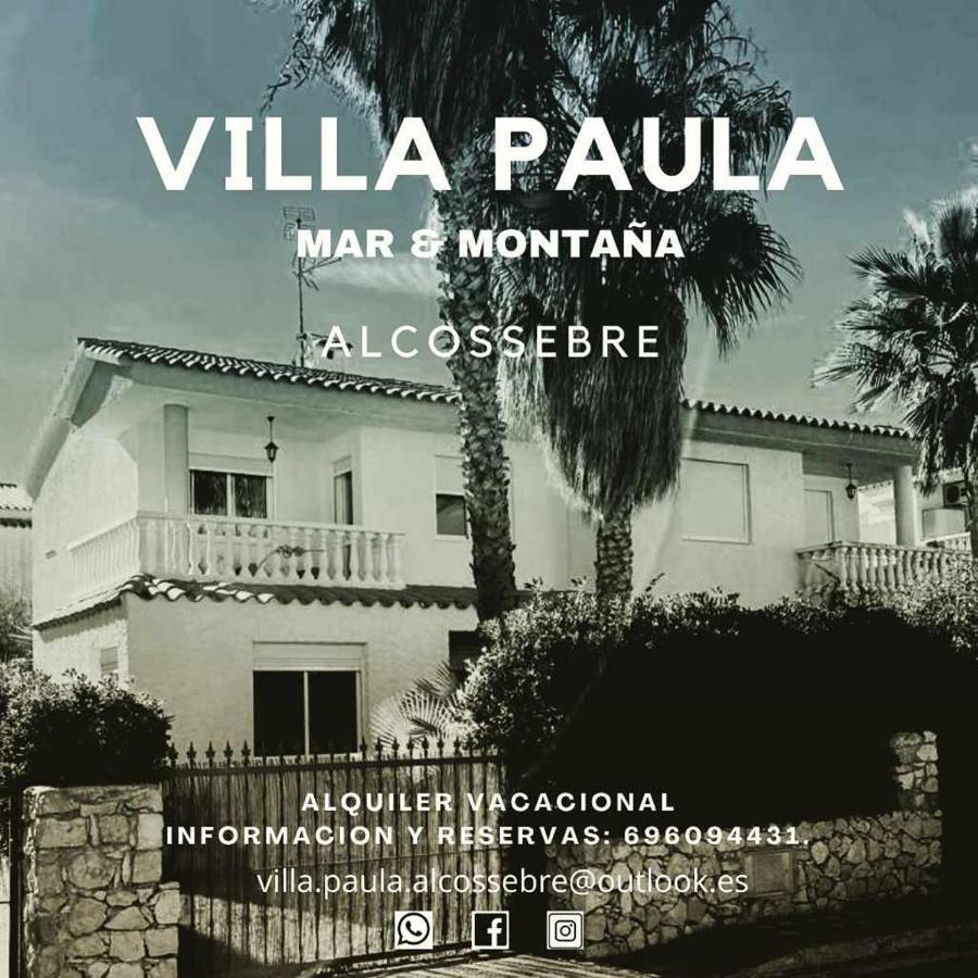 Villa Paula Alcossebre Mar Y Montana Esterno foto
